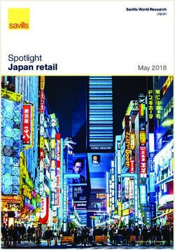Spotlight Japan retail - May 2018 Savills World Research Japan