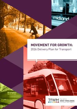 MOVEMENT FOR GROWTH: 2026 Delivery Plan for Transport - Transport for West Midlands