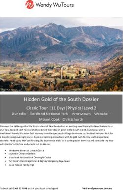 Hidden Gold of the South Dossier - Classic Tour 11 Days Physical Level 2 - Wendy Wu Tours