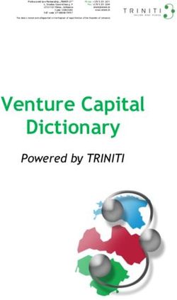 Venture Capital Dictionary - Powered by TRINITI
