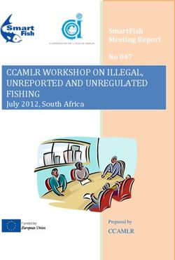 CCAMLR WORKSHOP ON ILLEGAL, UNREPORTED AND UNREGULATED FISHING - July 2012, South Africa