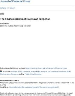 Journal of Financial Crises