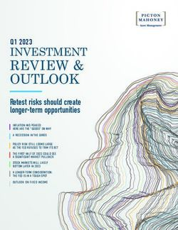 REVIEW & OUTLOOK INVESTMENT Q1 2023 - review & outlook