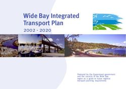 Wide Bay Integrated Transport Plan - Produced by the Queensland government and the councils of the Wide Bay region as a guide to future regional ...