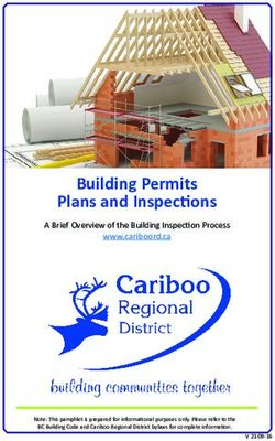 Building Permits Plans and Inspections - Cariboo Regional ...