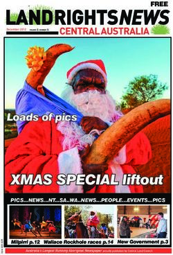 XMAS SPECIAL liftout Loads of pics - Central Land Council