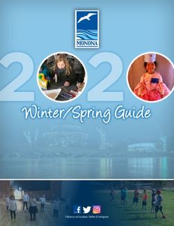 Winter/Spring Guide - City of Monona