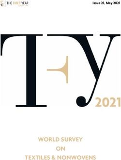 WORLD SURVEY ON TEXTILES & NONWOVENS - Issue 21, May 2021 - The Fiber ...