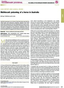 CASE REPORT AND CLINICAL REVIEW - Methiocarb poisoning of a horse in Australiaavj_910 221..224 - Randwick ...