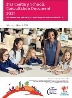 21st Century Schools Consultation Document 2021 - Cardiff ...