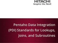 Pentaho Data Integration (PDI) Standards for Lookups, Joins, and Subroutines - Pentaho Support