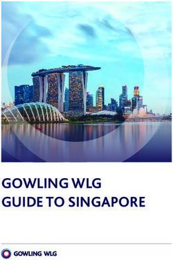 GOWLING WLG GUIDE TO SINGAPORE