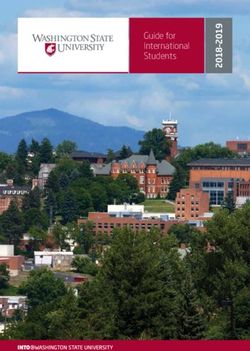 Guide for International Students - INTO University Partnerships