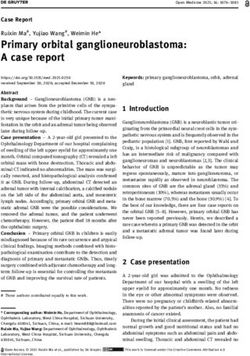 Primary orbital ganglioneuroblastoma: A case report - De Gruyter