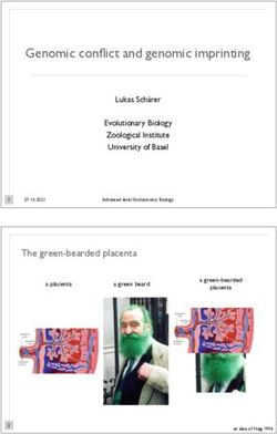 Genomic conflict and genomic imprinting - The green-bearded placenta - Lukas Schärer - Evolutionary Biology