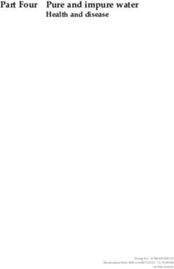 Part Four Pure and impure water - Health and disease - Brill