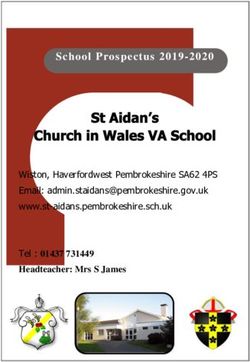 School Prospectus 2019-2020 - Wiston, Haverfordwest Pembrokeshire SA62 4PS Email: ...