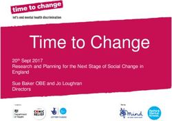 Time to Change Section Title - 20th Sept 2017 Research and Planning for the Next Stage of Social Change in England - Together against Stigma ...