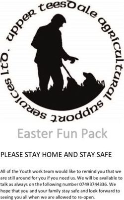 Easter Fun Pack PLEASE STAY HOME AND STAY SAFE - UTASS