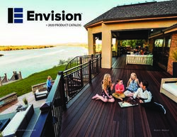 2020 PRODUCT CATALOG - www.EnvisionDecking.com - Mid-Am Building Supply