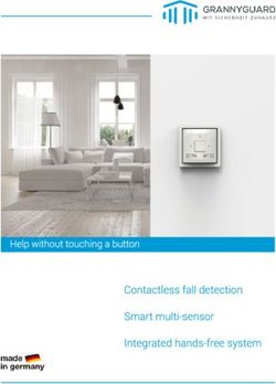 Contactless fall detection Smart multi-sensor I ntegrated hands-free system Help without touching a button - grannyguard