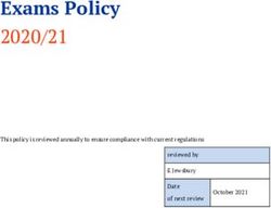 Exams Policy 2020/21 - St. Anne's RC High School