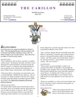 THE CARILLON - First Presbyterian Church of Homewood