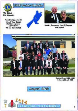 We Serve Kia Manaaki District Governor: Paul O'Connor and Lynda - Lions Clubs New Zealand