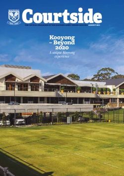 Courtside Kooyong - Beyond - A unique Kooyong - Kooyong Lawn Tennis Club