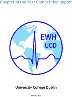 Chapter of the Year Competition Report - University College Dublin - Engineering World ...