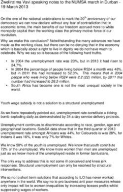 Zwelinzima Vavi speaking notes to the NUMSA march in Durban - 19 March 2013