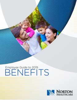 BENEFITS Employee Guide to 2019 - Norton Healthcare