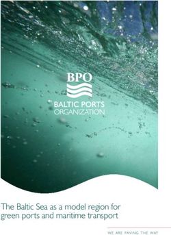 The Baltic Sea as a model region for green ports and maritime transport - we are paving the way