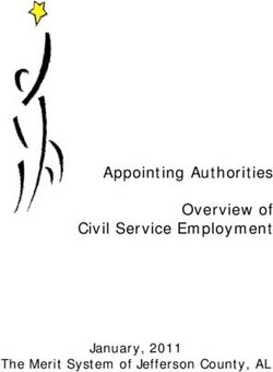 Appointing Authorities Overview of Civil Service Employment - January, 2011 The Merit System of Jefferson County, AL