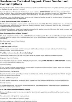 Roadrunner Technical Support: Phone Number