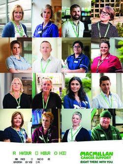 Voices from the frontline: Challenges facing cancer clinical nurse specialists right now - September 2019
