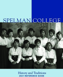 SPELMAN COLLEGE - 2021 REFERENCE GUIDE