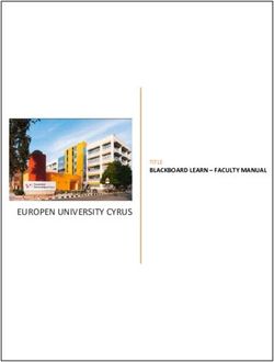 EUROPEN UNIVERSITY CYRUS - BLACKBOARD LEARN - FACULTY MANUAL TITLE