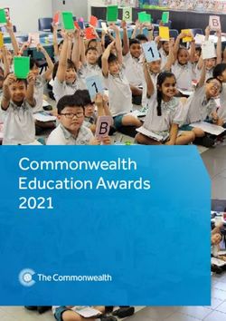 Commonwealth Education Awards 2021