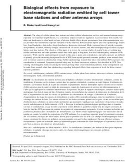 Biological effects from exposure to electromagnetic radiation emitted by cell tower base stations and other antenna arrays - Smombie Gate