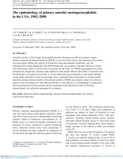 The epidemiology of primary amoebic meningoencephalitis in the USA, 1962-2008