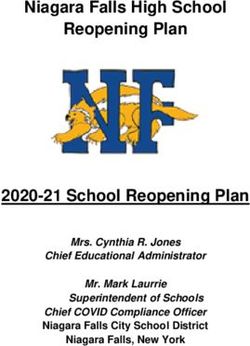 Niagara Falls High School Reopening Plan - 2020-21 School Reopening Plan Mrs. Cynthia R. Jones Chief Educational Administrator Mr. Mark Laurrie ...