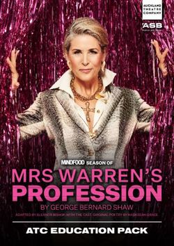 ATC EDUCATION PACK ADAPTED BY ELEANOR BISHOP, WITH THE CAST. ORIGINAL POETRY BY HADASSAH GRACE - Auckland Theatre Company