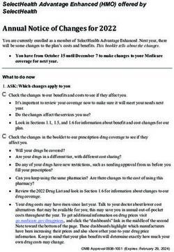 SELECTHEALTH ADVANTAGE ENHANCED (HMO) OFFERED BY SELECTHEALTH