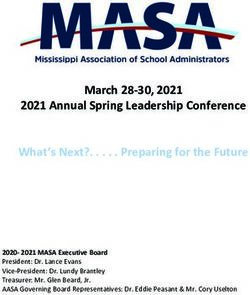 2021 Annual Spring Leadership Conference What's Next . Preparing for the Future - Mississippi ...