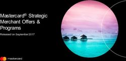 Mastercard Strategic Merchant Offers & Programs - Released on September 2017