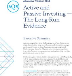 Active and Passive Investing - The Long-Run Evidence - AQR Capital Management