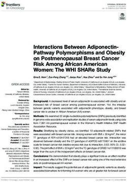 Interactions Between Adiponectin-Pathway Polymorphisms and Obesity on Postmenopausal Breast Cancer Risk Among African American Women: The WHI ...