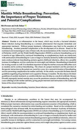 Mastitis While Breastfeeding: Prevention, the Importance of Proper Treatment, and Potential Complications - MDPI