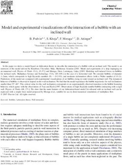 Model and experimental visualizations of the interaction of a bubble with an inclined wall